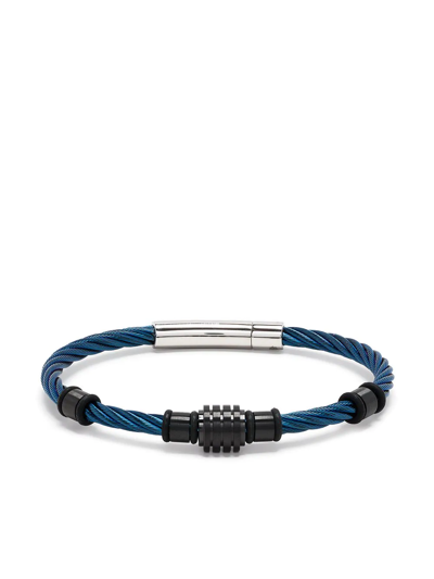 Shop Charriol Celtic Cable Bangle In Blue