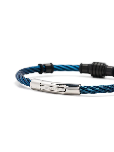 Shop Charriol Celtic Cable Bangle In Blue