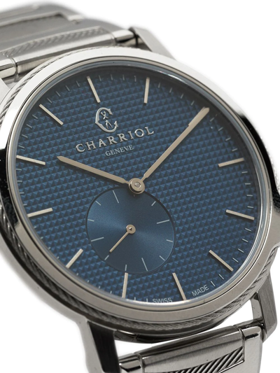 Shop Charriol Celtic Legacy 40mm In Silber