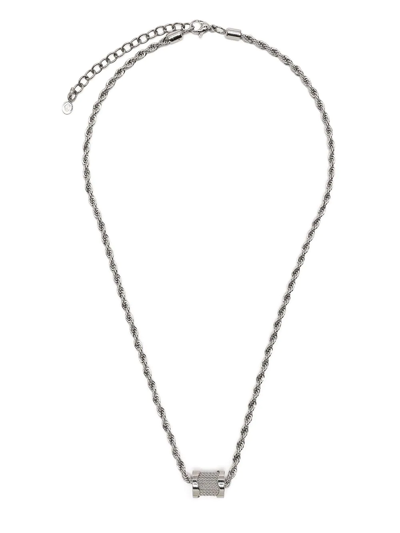 Shop Charriol Forever Waves Charm Necklace In Silver