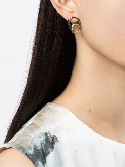 Charriol Infinity Zen Earrings In Silver