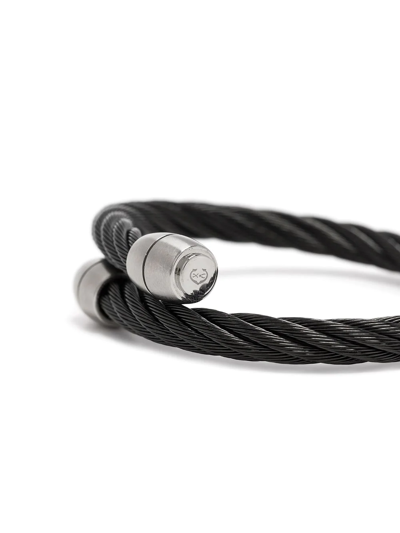 Charriol Celtic Olive Bangle In Black