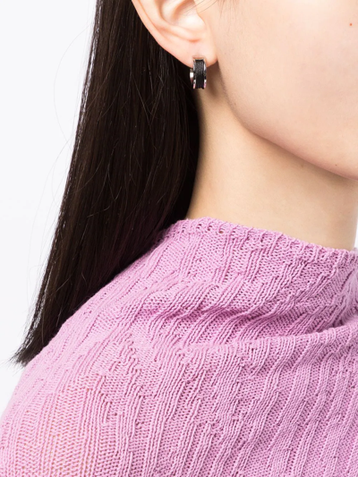 Shop Charriol Forever Earrings In Silver