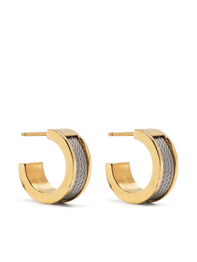 Shop Charriol Forever Earrings In Gold