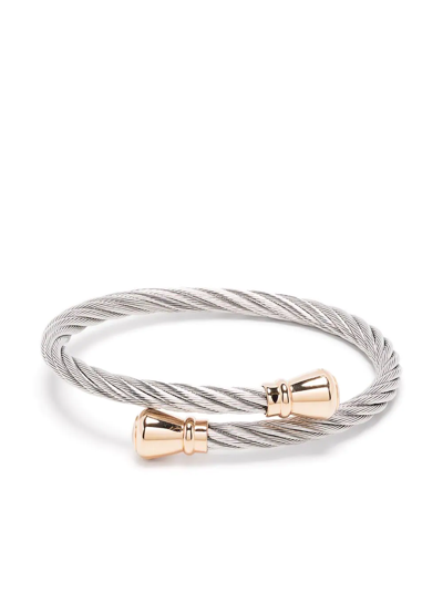 Shop Charriol Celtic Cable Bangle In Silver