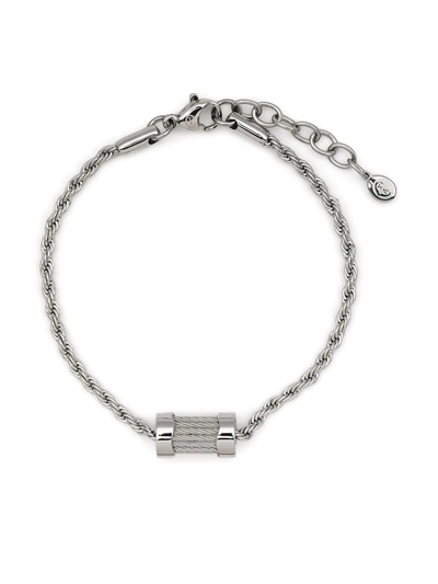 Shop Charriol Forever Waves Charm Bracelet In Silver