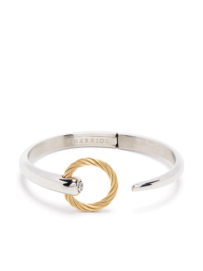 Shop Charriol Infinity Zen Bracelet In Silver