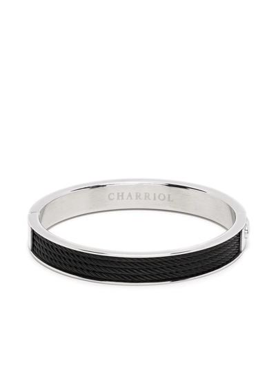 Shop Charriol Forever Bangle In Silver