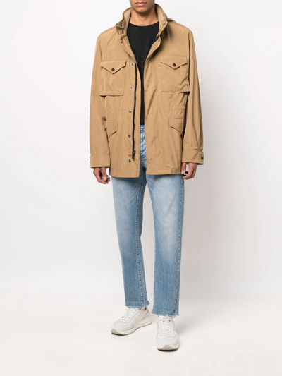 Polo Ralph Lauren Insulated Field Jacket In Nude