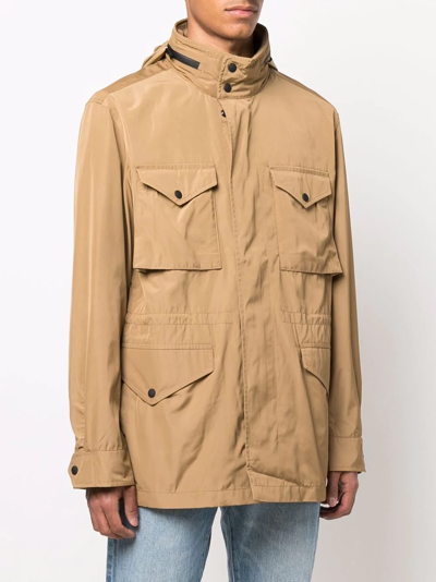 Polo Ralph Lauren Insulated Field Jacket In Nude
