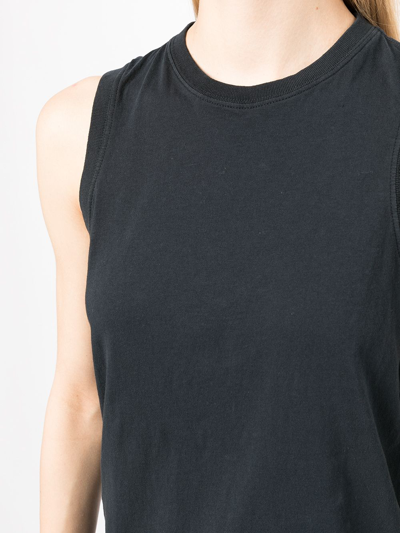 Agolde Amara Crew Neck Muscle Tee Nocturne In Blau