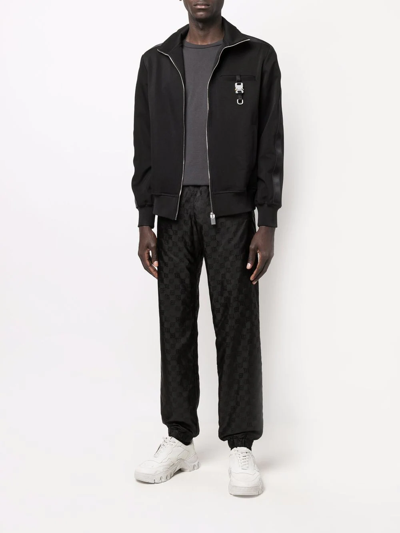 Misbhv Logo-monogram Tapered Joggers In Schwarz