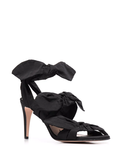 Redv Heeled Sandals Red(v) Women Color Black In Schwarz