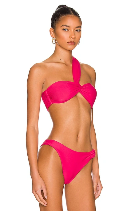 Tularosa Macey Top In Berry Pink
