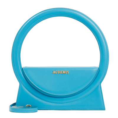 Jacquemus Le Sac Round Bag In Blue ModeSens