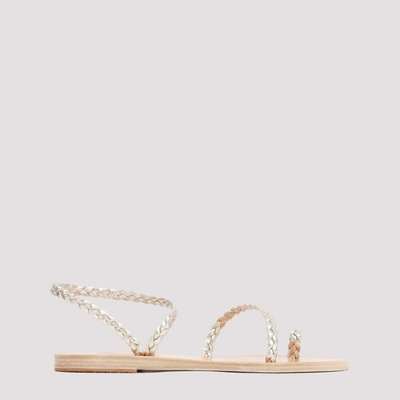 Shop Ancient Greek Sandals Ancient Greek Sandal In Platinum