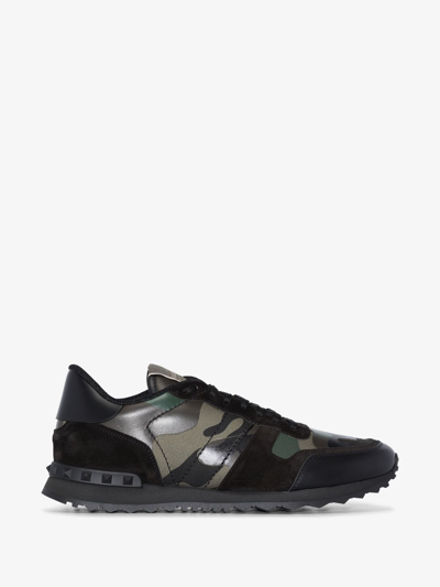 Shop Valentino Leather Sneaker