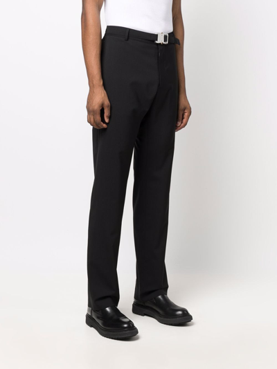 Shop Alyx Cotton Trousers In Black