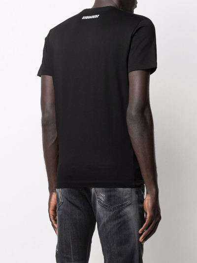 Shop Dsquared2 Cotton T-shirt In Black