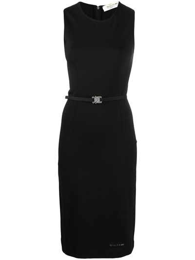 Alyx Belted Dress In Black