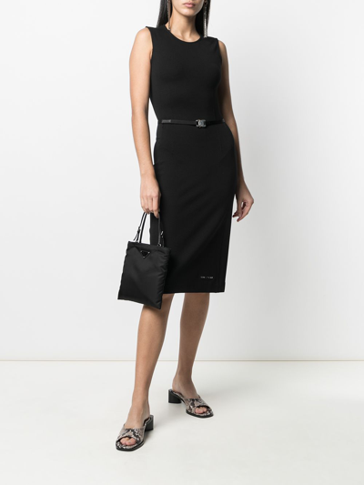 Alyx Belted Dress In Black