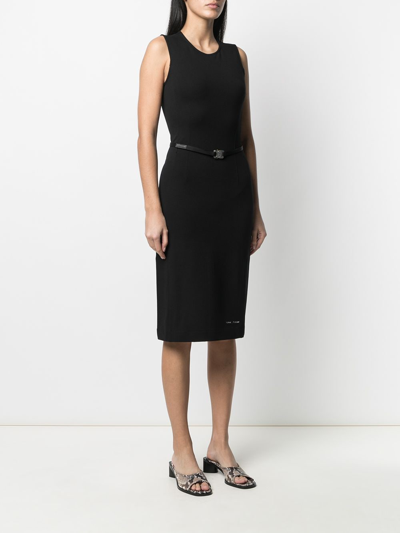 Alyx Belted Dress In Black