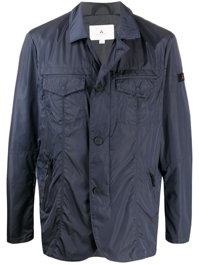 Shop Peuterey Holliwood Jacket In Blue