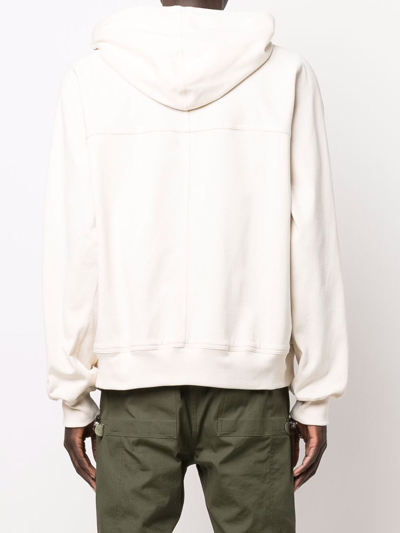 Shop Rick Owens Cotton Sweatshirt In White