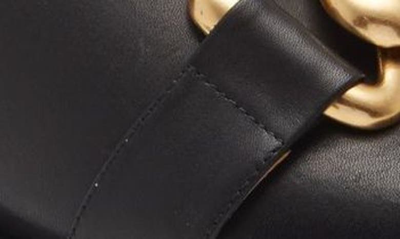 Shop Aerosoles Lima Slide Sandal In Black Leather