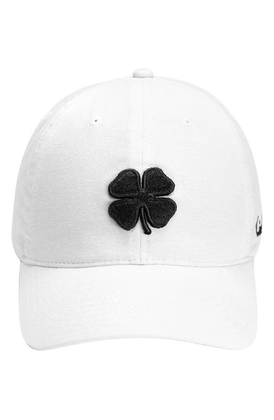 Shop Black Clover Soft Luck Baseball Cap In White