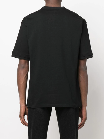 Shop Ambush Chain-detail T-shirt In Black