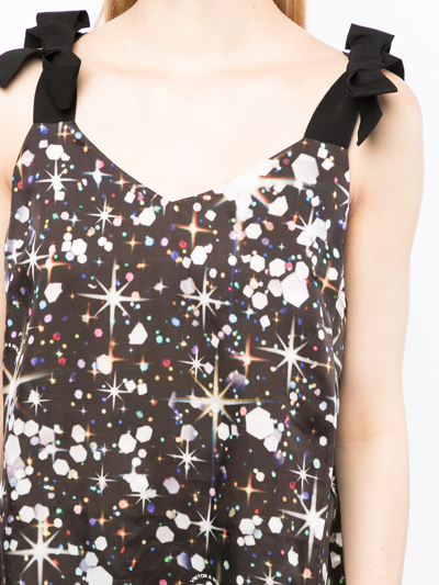 Shop Viktor & Rolf Confetti Sparkle-print Camisole Top In Multicolour