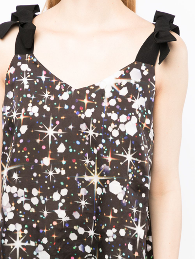 Viktor & Rolf Confetti Sparkle-print Camisole Top In Multicolour