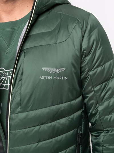 Shop Hackett Aston Martin Racing Interceptor Jacket In Green