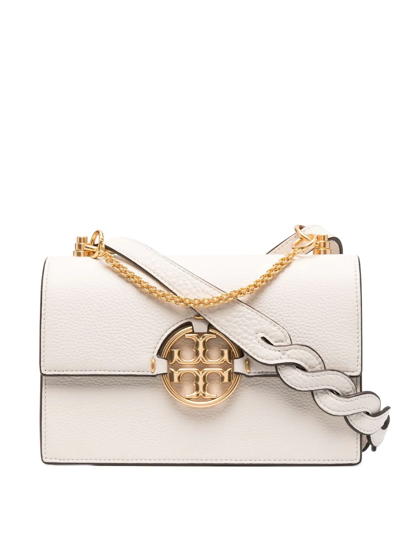 Shop Tory Burch Miller Crossbody Bag In Neutrals