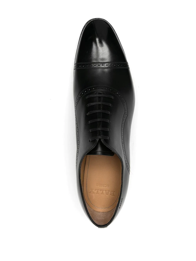 Shop Bally High-shine Finish Oxford Shoes In Black