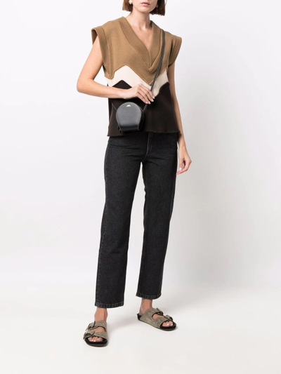 Apc Jean Martin Cotton Denim Vintage Jeans In Black