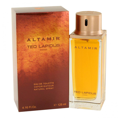 Shop Ted Lapidus Mens Altamir Cologne Edt 4.2 oz Fragrances 3355992004282 In Orange / Pineapple
