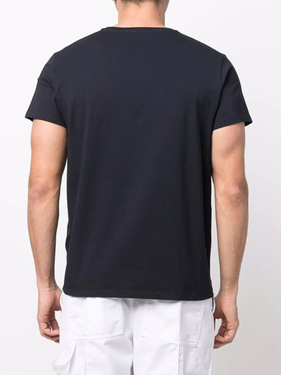 Shop Jil Sander Crew Neck Short-sleeved T-shirt In Blau
