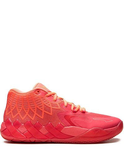 Puma X Rick And Morty Mb.01 Lamelo Ball Sneakers In Rot