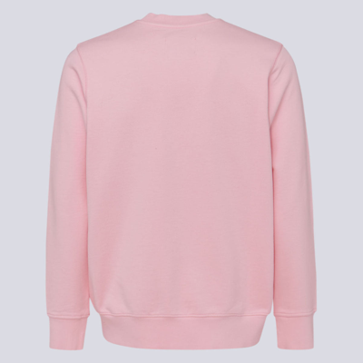 Shop Casablanca Pink Cotton Sweatshirt