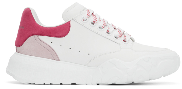 Alexander McQueen Court low-top sneakers - White