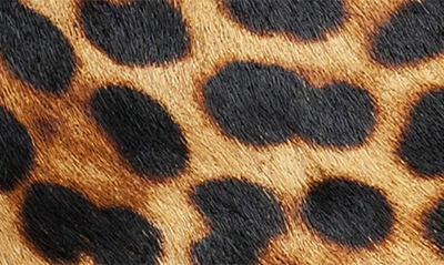 Shop Johnston & Murphy Trista Genuine Calf Hair Mule In Leopard Print Calf Hair