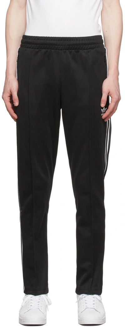Shop Adidas Originals Black Adicolor Classics 3-stripes Track Pants