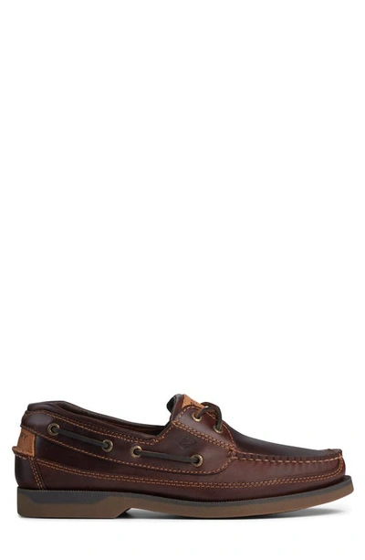 Sperry Men's Mako 2-eye Boat Shoe In Amaretto