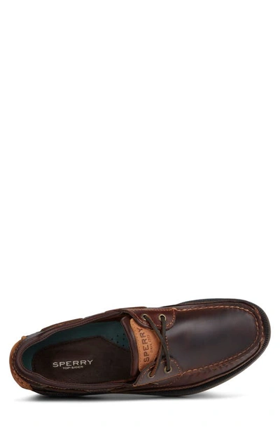 Shop Sperry Top-sider® 'mako Two-eye Canoe Moc' Boat Shoe In Amaretto