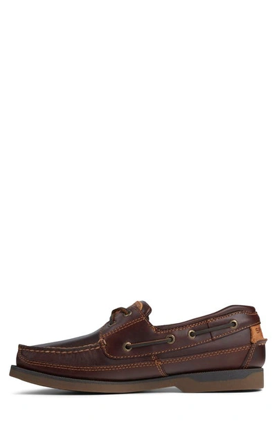 Sperry Men's Mako 2-eye Boat Shoe In Amaretto