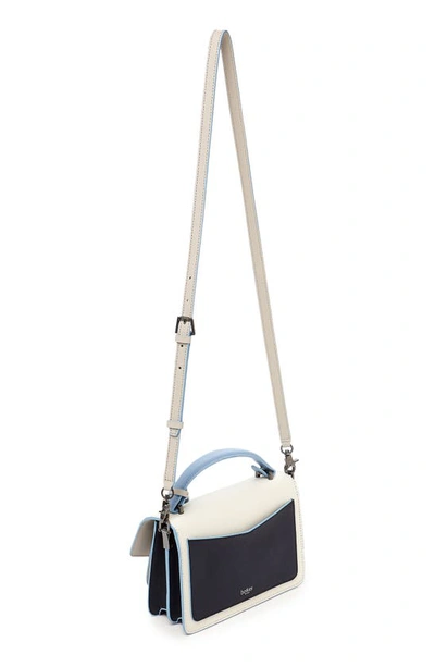 Shop Botkier Cobble Hill Leather Crossbody Bag In Ink Colorblock