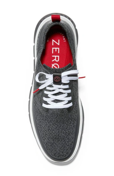 Shop Cole Haan Generation Zerogrand Golf Shoe In Black/ Gray Pinstripe Wr