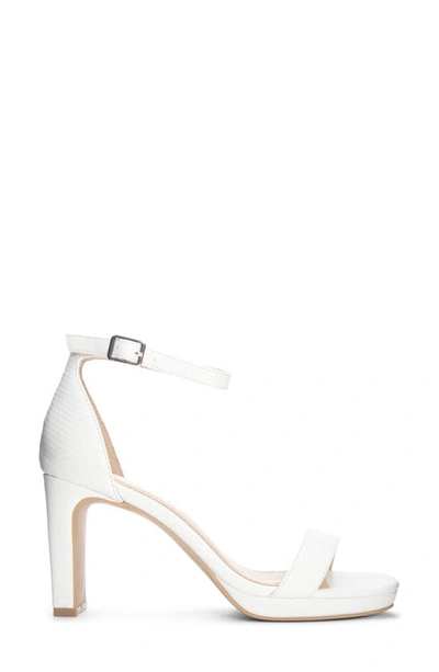 Shop Chinese Laundry Tinie Ankle Strap Sandal In White